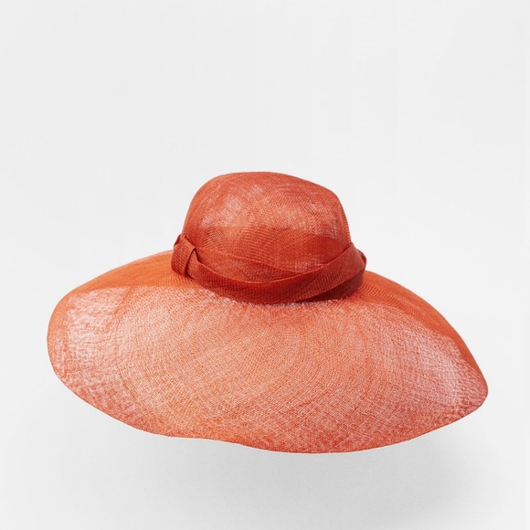 Zara limited edition Raffia picture hat you cannot miss